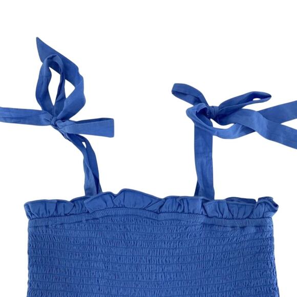 Cabana Life Women's Blue Eyelet Midi Dress Size S - Picture 6 of 10